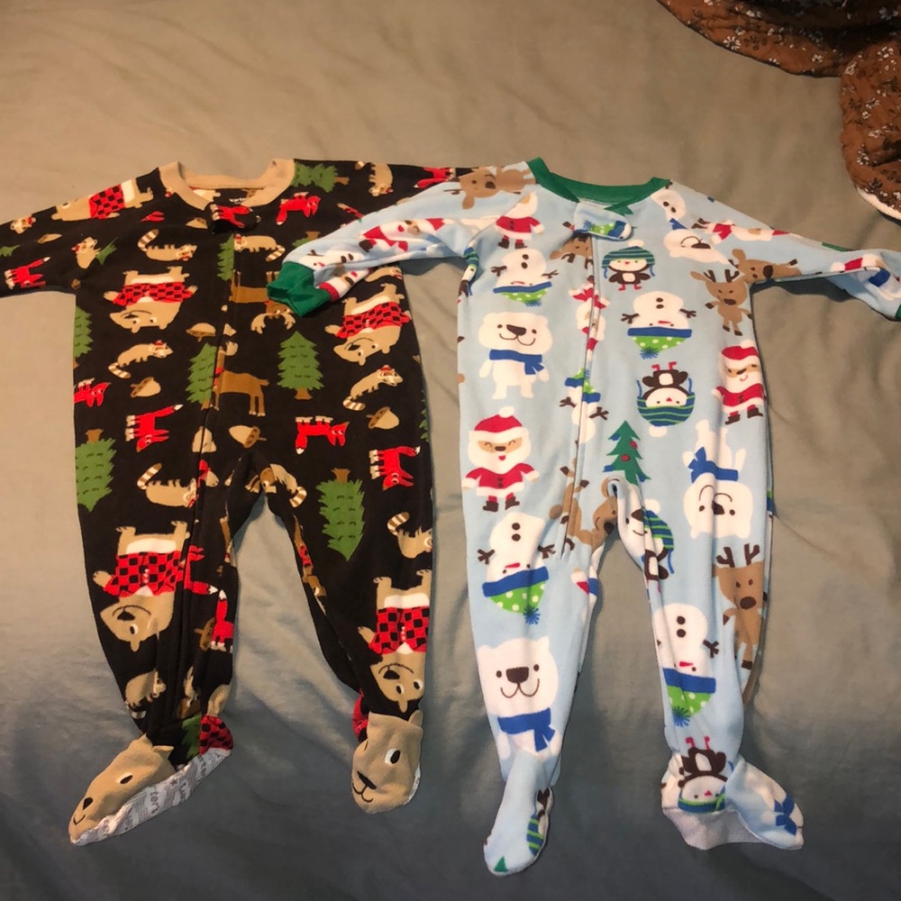 Carters fleece sleepers
